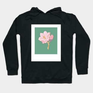 Pink Flower Hoodie